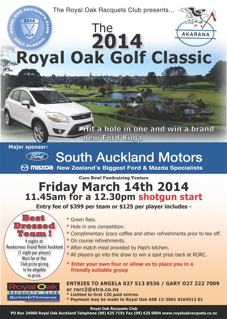 You are currently viewing 2014 Royal Oak Golf Classic