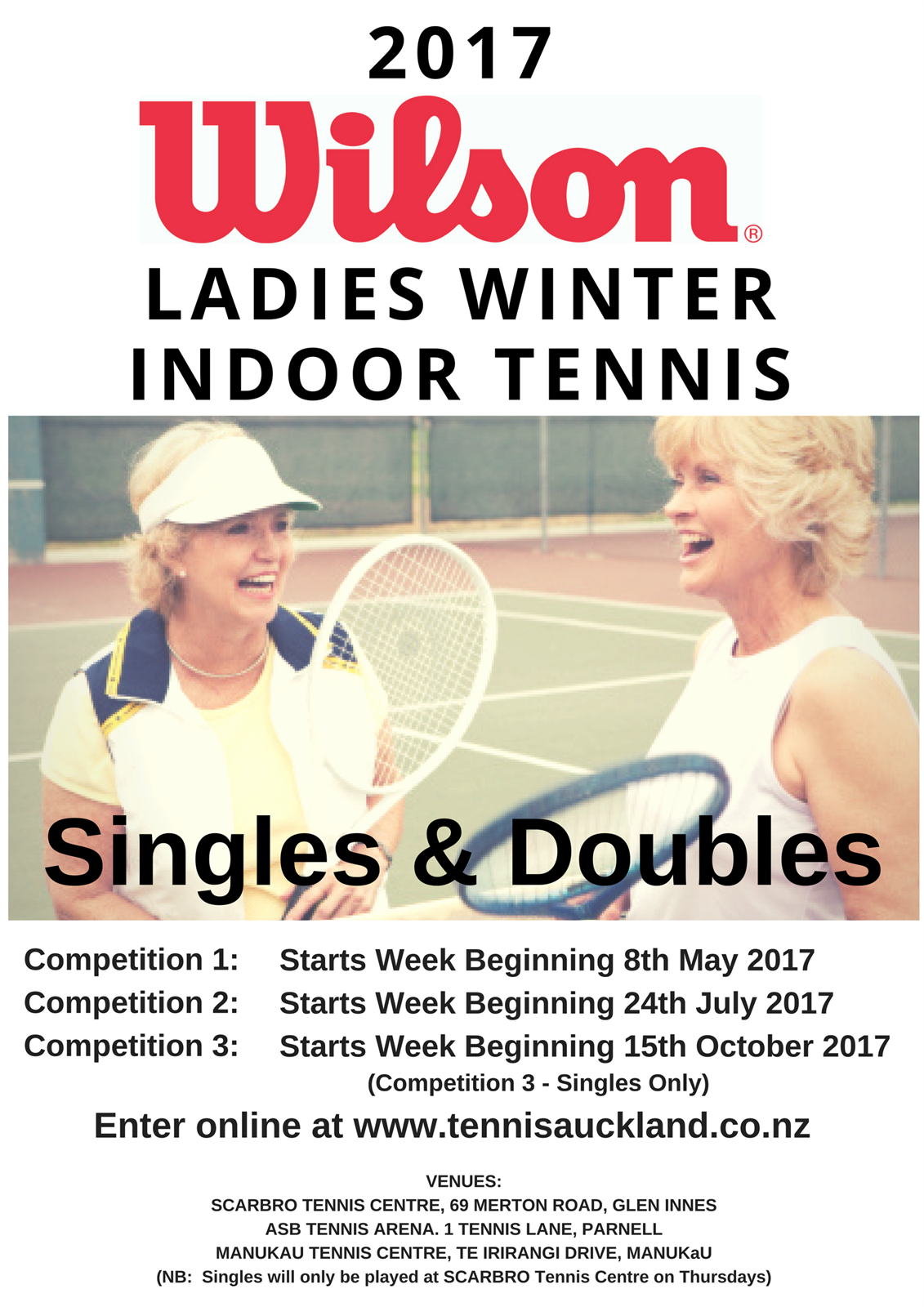 You are currently viewing Wilson Ladies Indoor Tennis