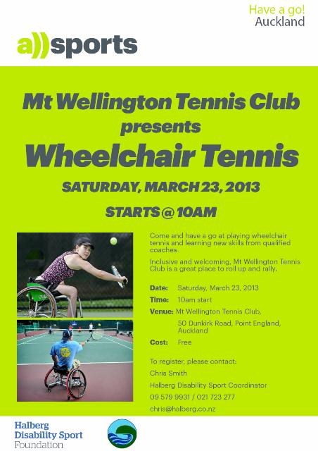 Read more about the article Mt Wellington Wheelchair Tennis